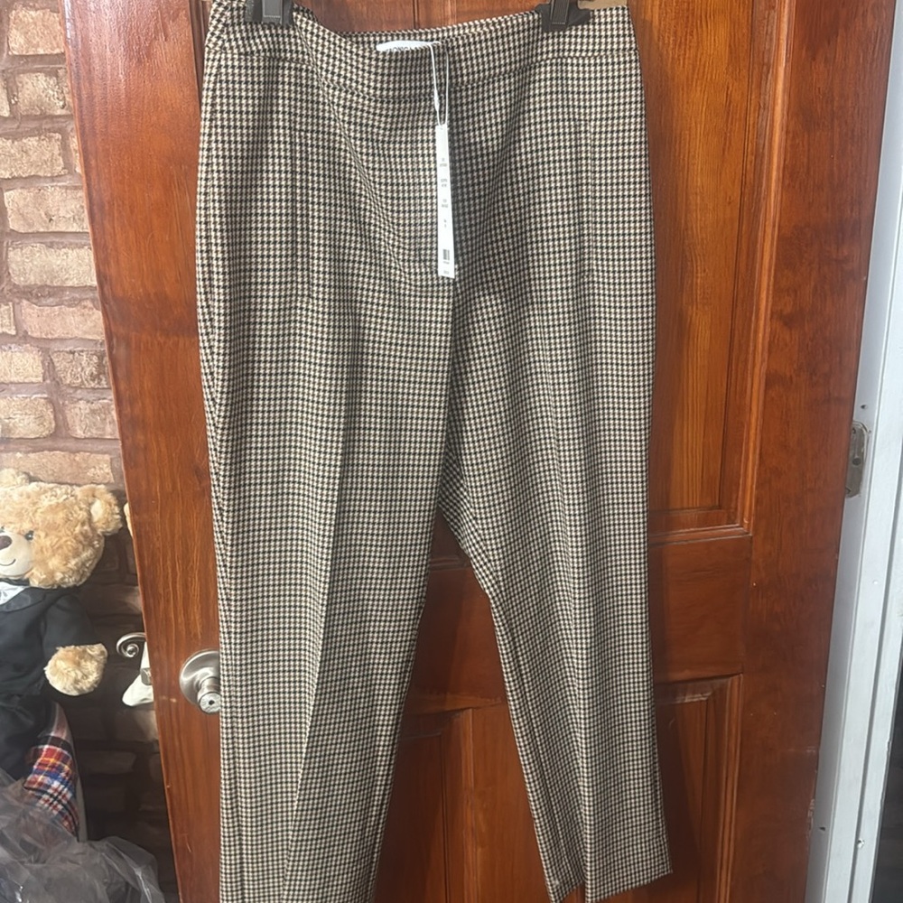Veronica Beard Arte Houndstooth Pants (10 NWT) - Picture 12 of 13